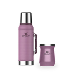 Combo Termo Stanley Nueva Generacion 950 ML Con Mate Lilac