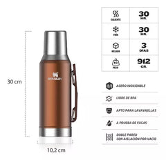 Termo Stanley Mate System 1,2 L Con Pico Alta Precisión