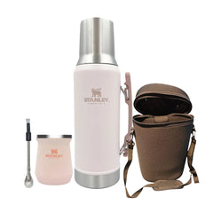 Combo Termo Stanley Mate System de 1,2lt + Mate + Bombilla + Matera de Goma Eva
