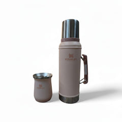 Combo Termo Nueva Generacion de 950ml y Mate Rosa Stanley