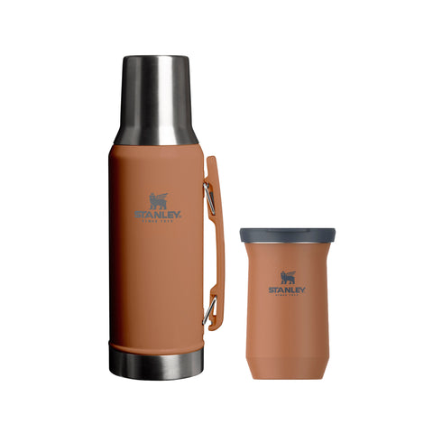 Combo Stanley Mate Sistem 1,2L Mate con Tapa 200ML Color Tost