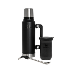 KIT MATERO -  TERMO 1,4 LT + MATE 200 ML. + BOMBILLA SPOON