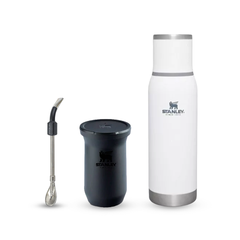 Combo Termo Stanley Adventure To Go 500 Ml + Mate 200 Ml + Bombilla Spoon