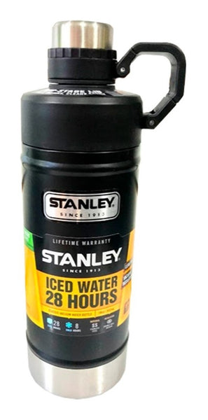 Caramañola Térmico Stanley Negro 100% Acero  532ml