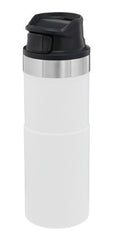 Jarra Stanley Travel Mug 350 ml - Negro, Verde y Blanco