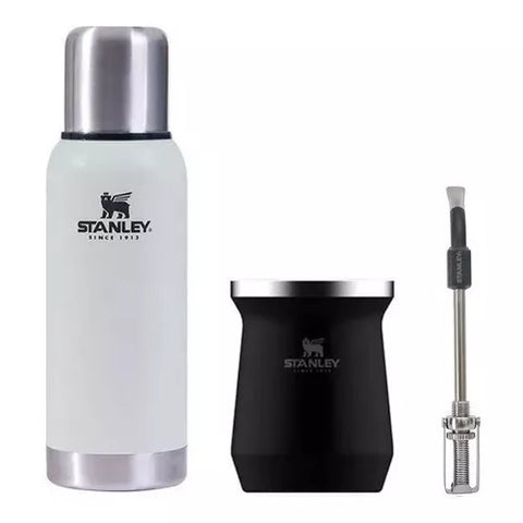 Kit Termo Adventure 739 Ml, Mate Y Bombilla Stanley Spring