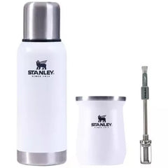 Kit Termo Adventure 1 Litro, Mate Y Bombilla Stanley Spring