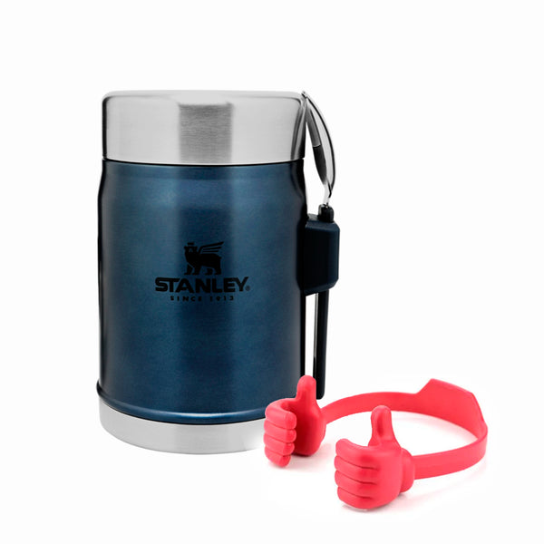 Set Mate + Termo Stanley 950ml - Negro - Originales Caja